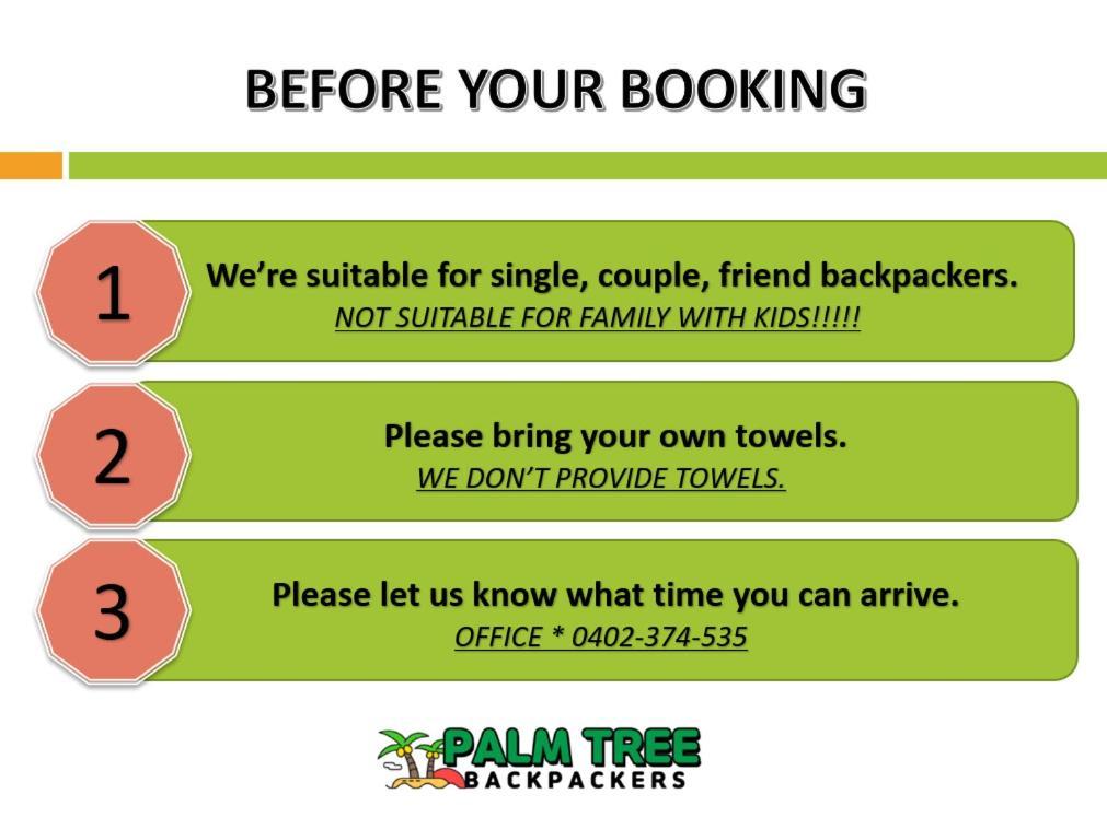 Palm Tree Backpackers Hostel Bundaberg Kültér fotó